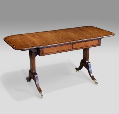 Regency Mahogany Sofa Table