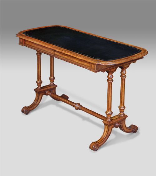 Late Nineteenth Century Satinwood Writing Table