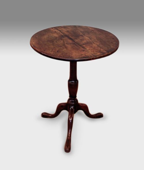 George III Fruitwood Tripod Table