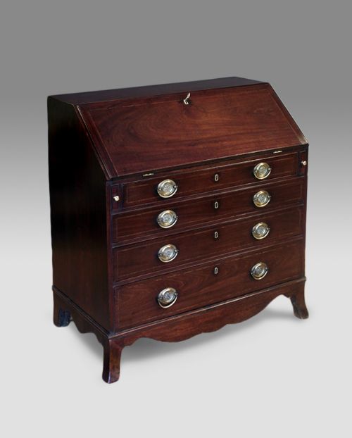 Georgian Mahogany Bureau