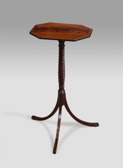 Elegant, Small Regency Mahogany Wine Table