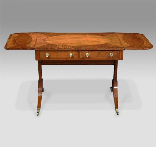 Stunning George III Satinwood Sofa Table