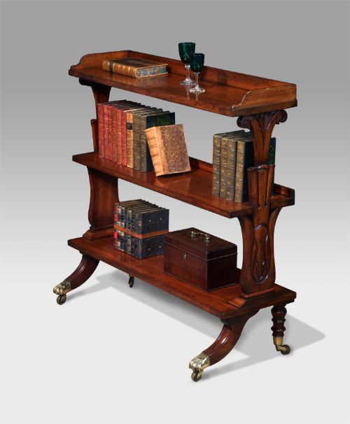 William IV Mahogany Whatnot / Bookcase