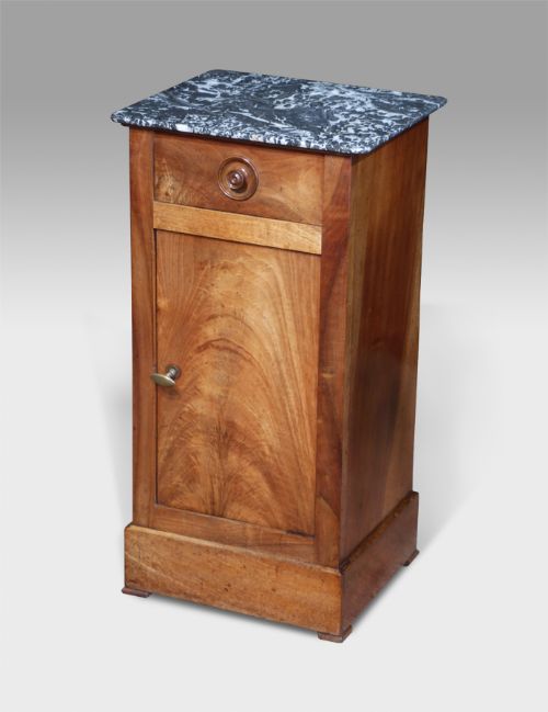 Nineteenth Century French Walnut Pot Cupboard