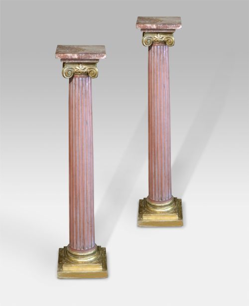 Pair of Nineteenth Century Columns