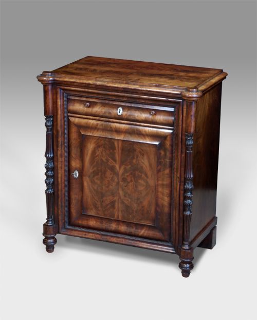 Continental Mahogany Side Cabinet