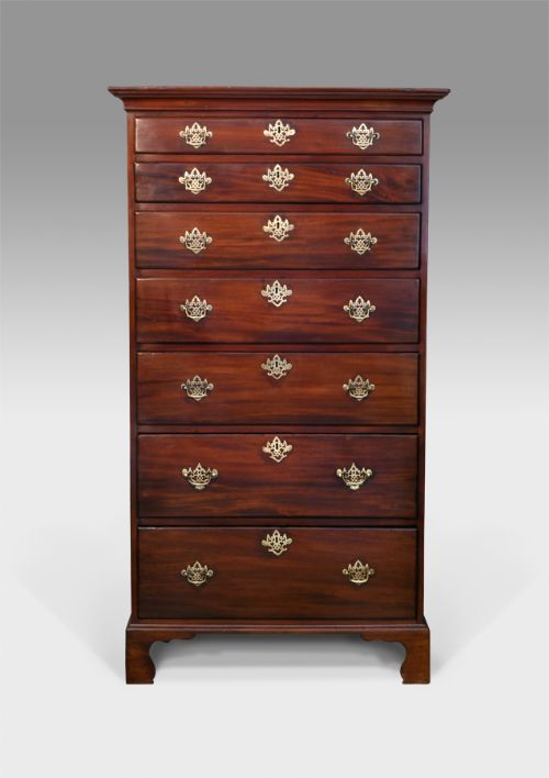 George II Mahogany Tall Boy