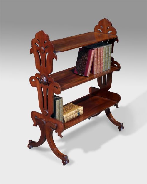 William IV Mahogany Bookcase /Whatnot