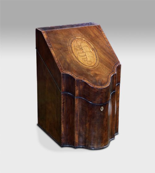 Georgian Mahogany Cutlery Box