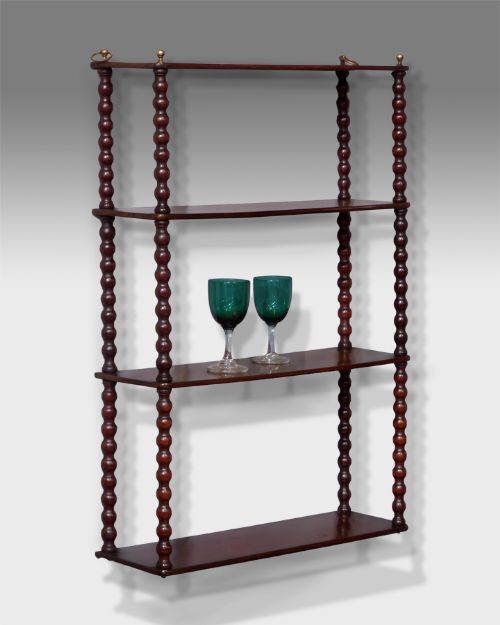 Mahogany Wall Shelves