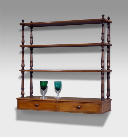 19th Century Mahogany Wall Shelves