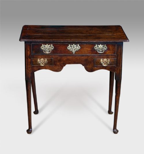 George III Oak Lowboy