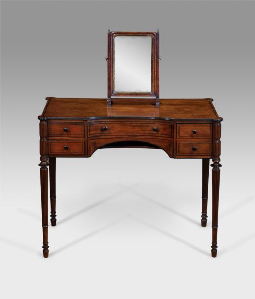 Regency Mahogany Dressing Table