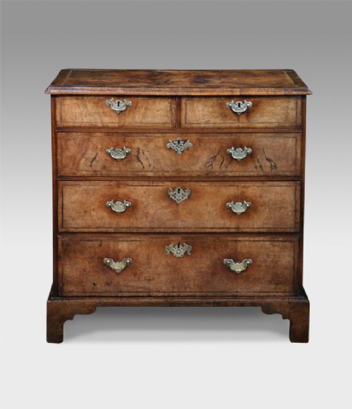 George II Walnut Chest of Drawers