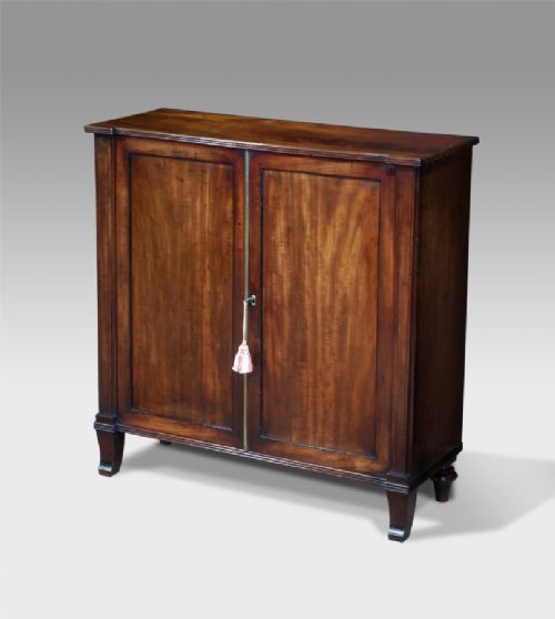 Elegant Regency Mahogany Side Cabinet