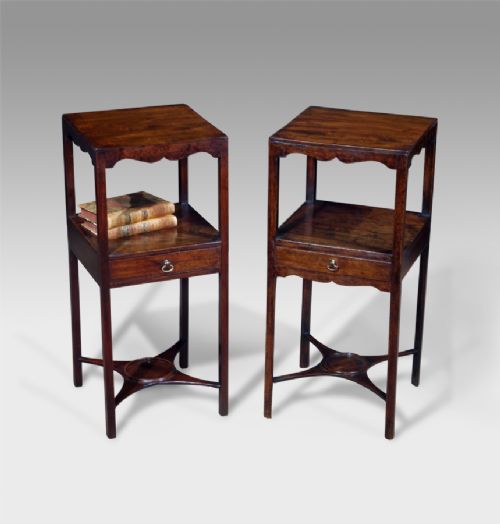 Pair of Antique Bedside Tables