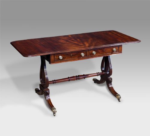 Regency Mahogany Sofa Table
