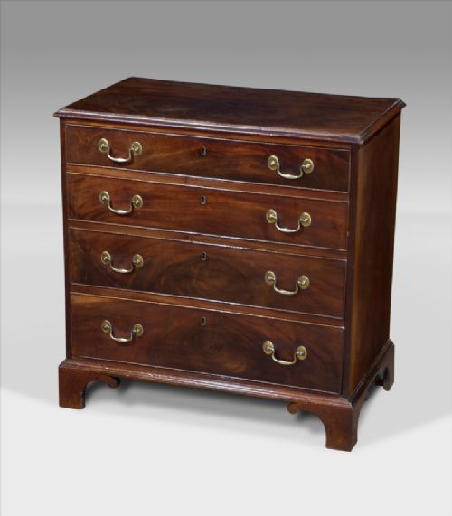 Small George III Mahogany Chest of Drawers