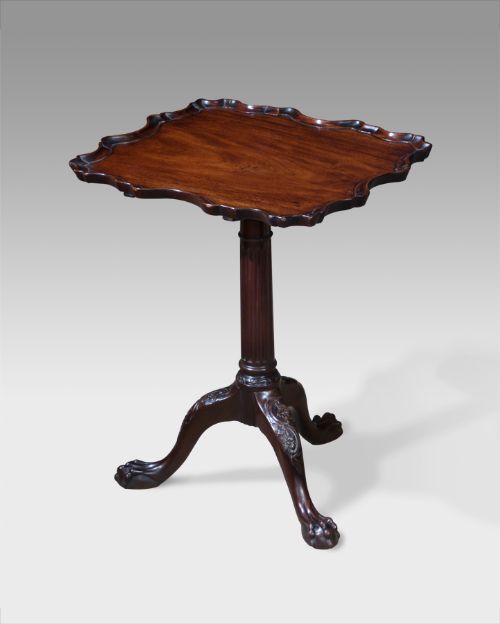 Fine Quality Edwardian Mahogany Tripod Table