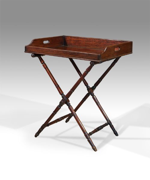 George III Mahogany Butlers Tray