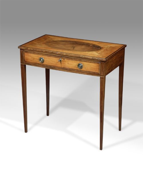 Antique Satinwood Side Table