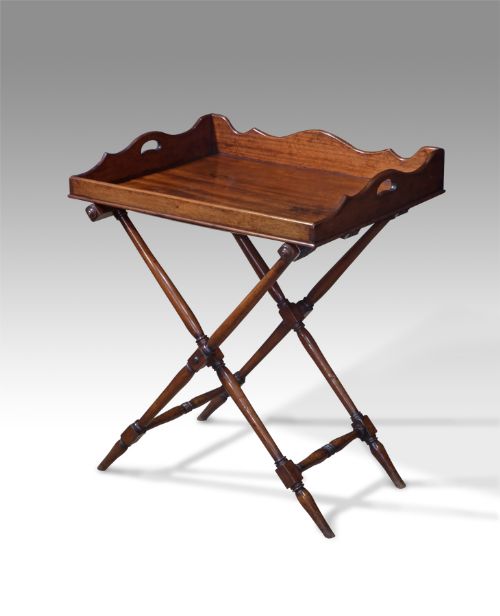 George III Mahogany Butlers Tray
