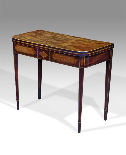 George III Mahogany Card Table