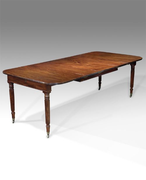 Regency Mahogany Extending Dining Table
