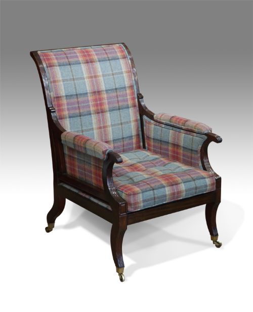 Regency Mahogany Arm Chair