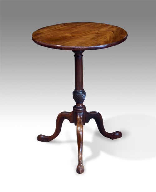 George III Mahogany Tripod Table