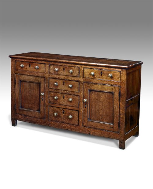 George II Oak Dresser Base