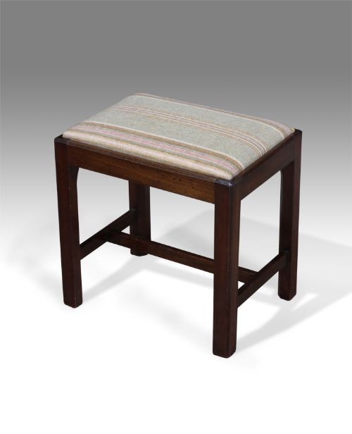 Small 19th Century Mahogany Stool