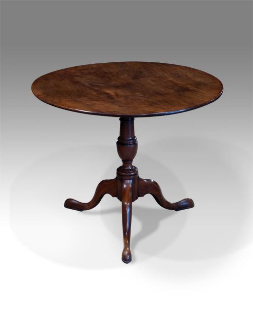 George III Mahogany Tripod Table