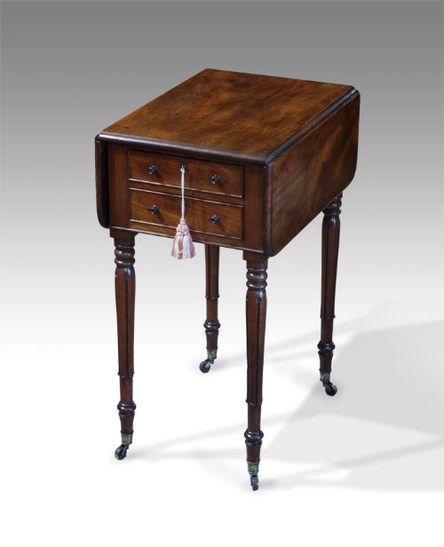 Regency Mahogany Work Table