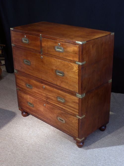 fig 1. Antique military chest