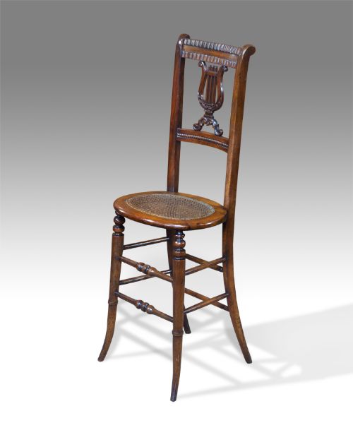 Victorian Mahogany Childs Deportment Chair