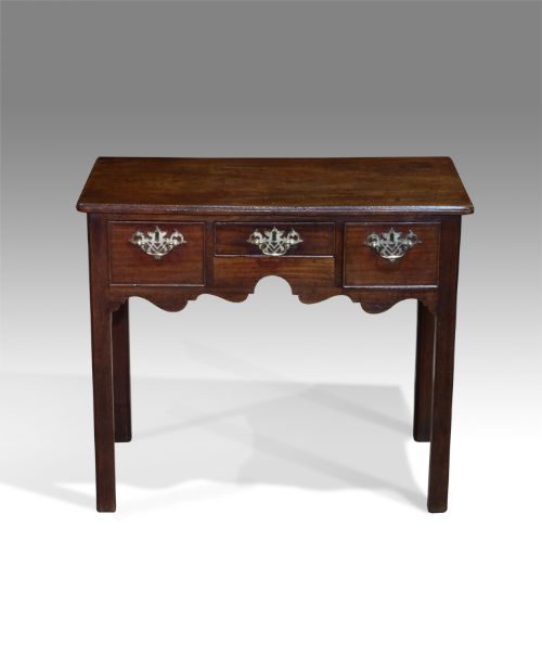 George III Mahogany Low Boy