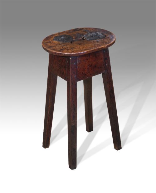 Charming George II Oak Stool