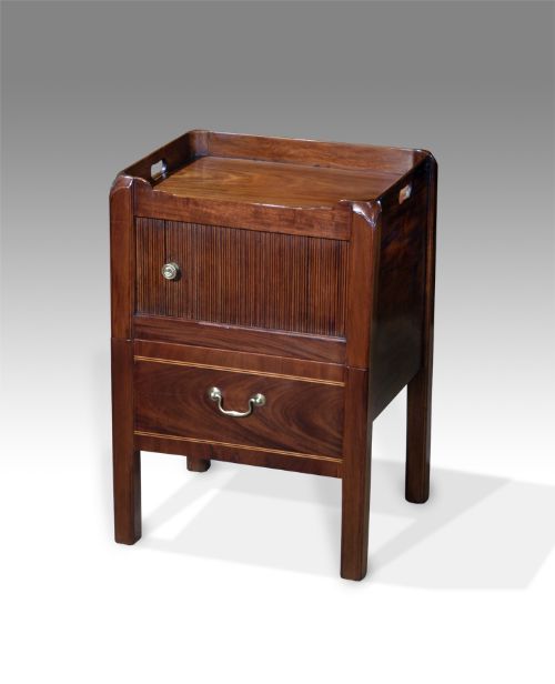 George III Mahogany Nightstand