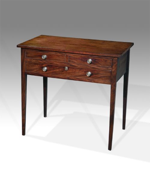 George III Country Mahogany Side Table