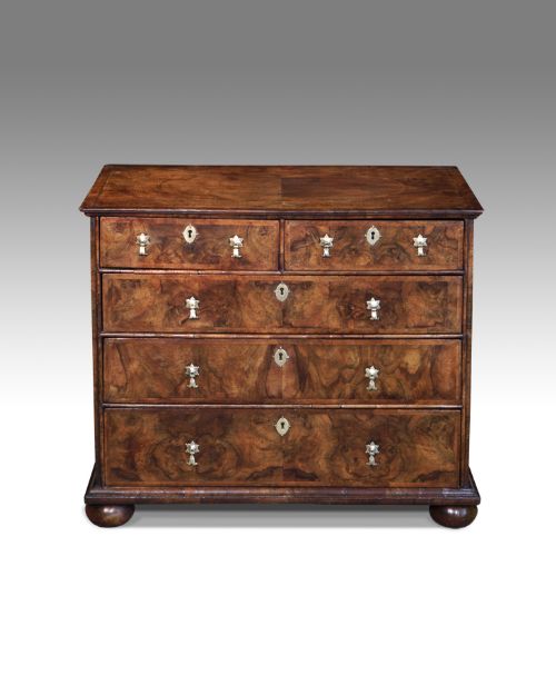 William & Mary Walnut Chest of Drawers