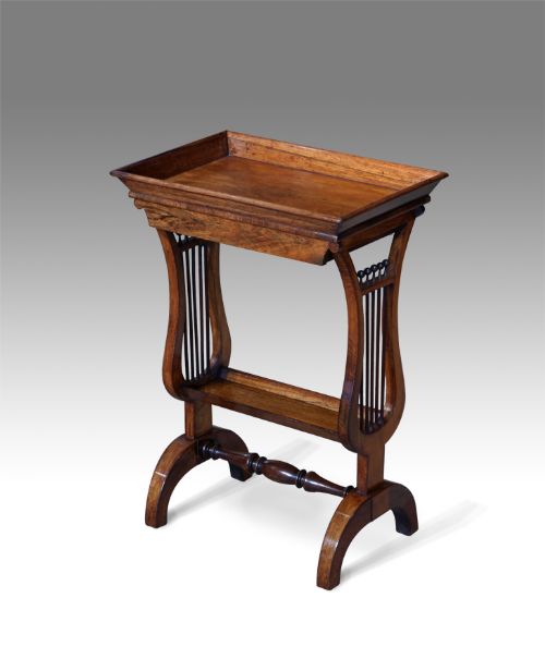 Antique Tricoteuse Table