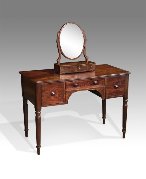 19th Century Mahogany Dressing Table