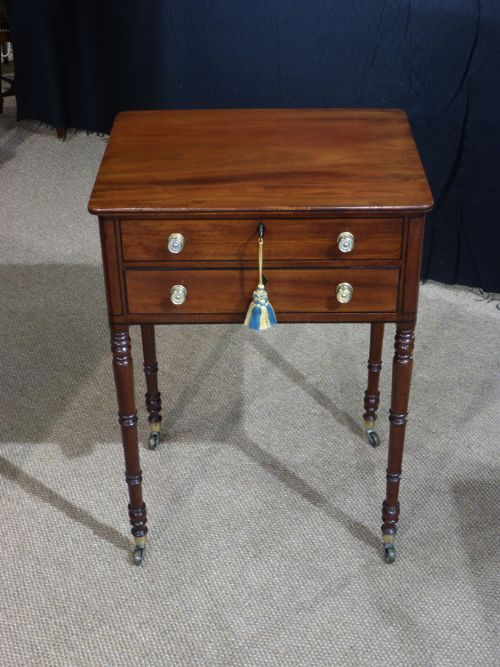 fig 1. Attractive Regency mahogany work table
