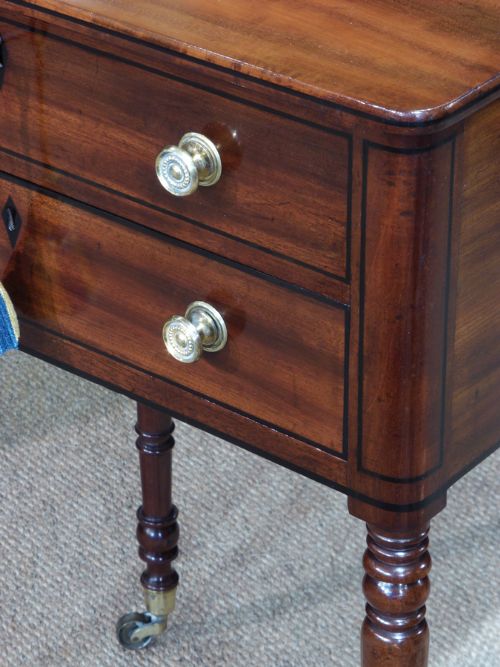 fig 4. Attractive Regency mahogany work table