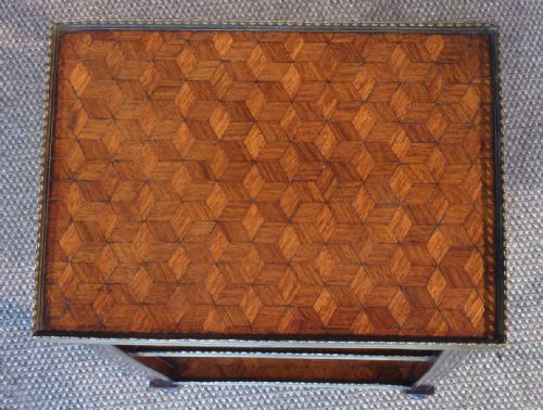 FRENCH 19TH CENTURY BRASS MOUNTED TAGRE - ADDITIONAL PHOTO 5