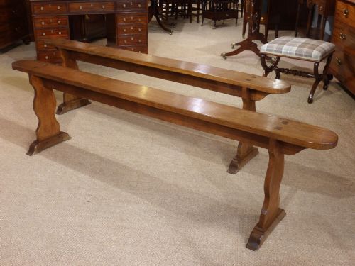 19TH CENTURY ELM BENCH - ADDITIONAL PHOTO 6