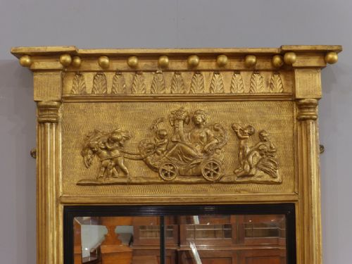 19TH CENTURY GILT PIER MIRROR - ADDITIONAL PHOTO 3