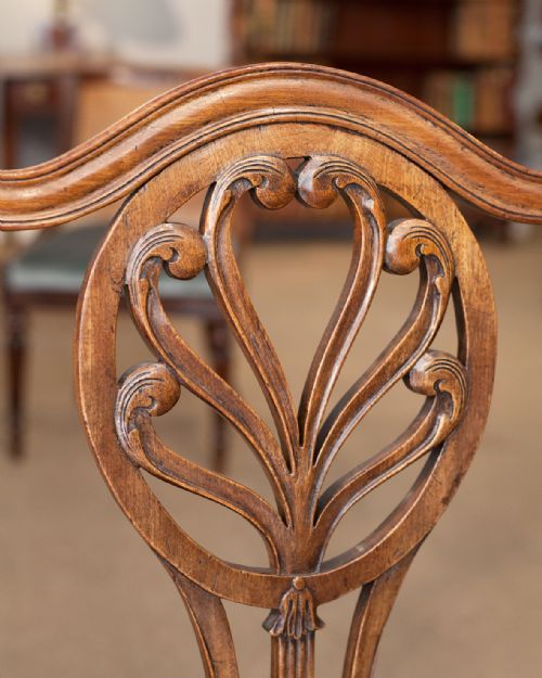 VERY FINE PAIR OF 18TH CENTURY FADED MAHOGANY CARVER CHAIRS - ADDITIONAL PHOTO 2