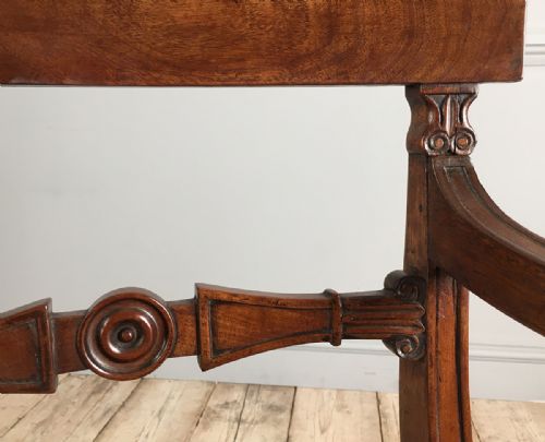 WILLIAM IV MAHOGANY DESK CHAIR - ADDITIONAL PHOTO 2